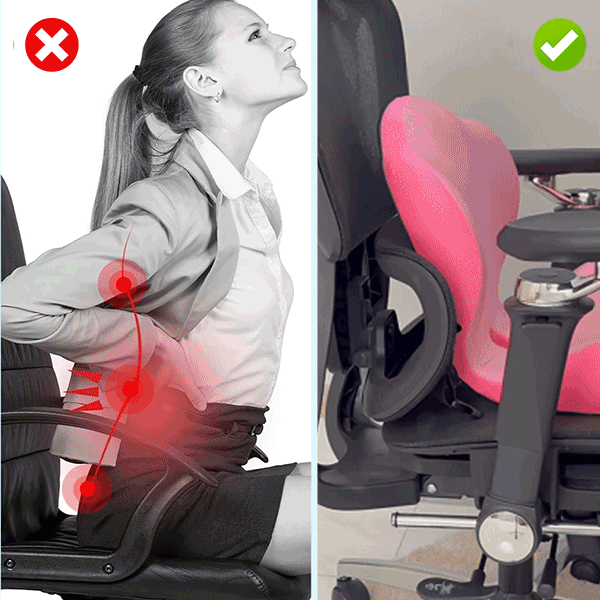 Ergonomic Memory Foam Seat Cushion with Lumbar Support image 13