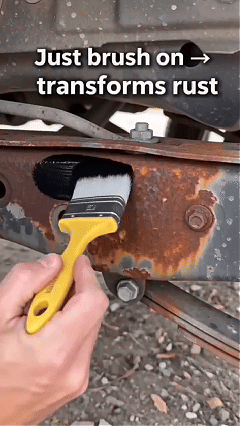 Water-Based Rust Converter Metallic Paint Kit image 9